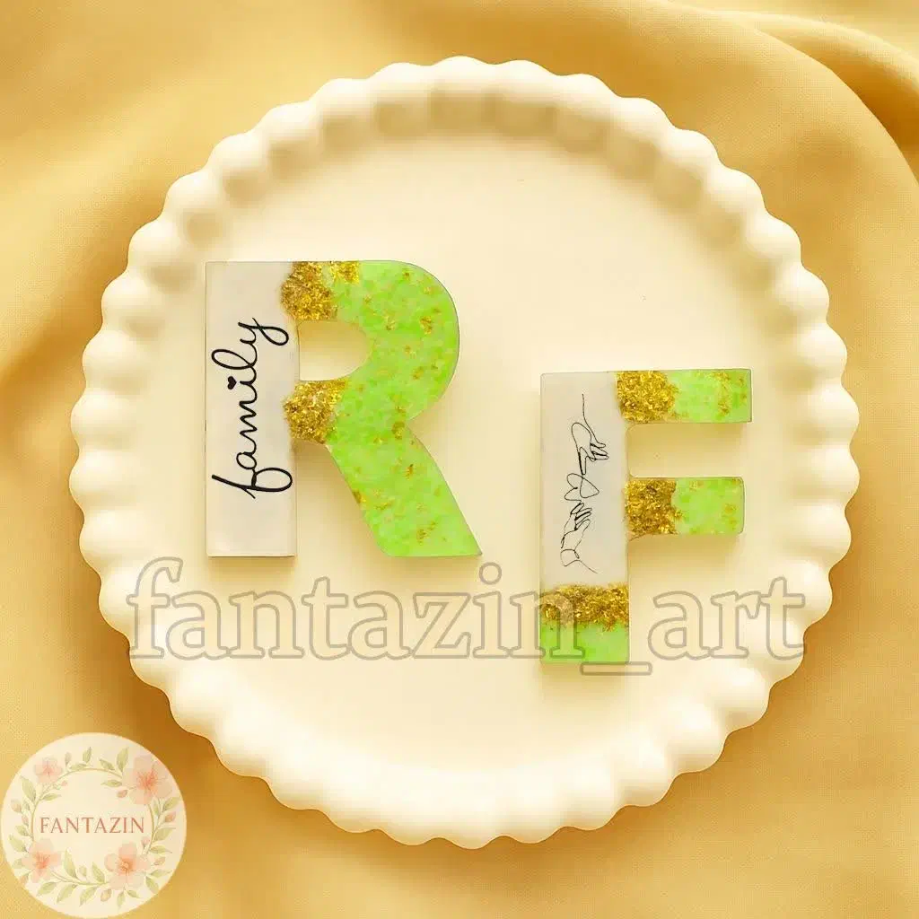 انواع سرکلیدی حروف رزینی|زیورآلات و اکسسوری|اصفهان, سودان|دیوار