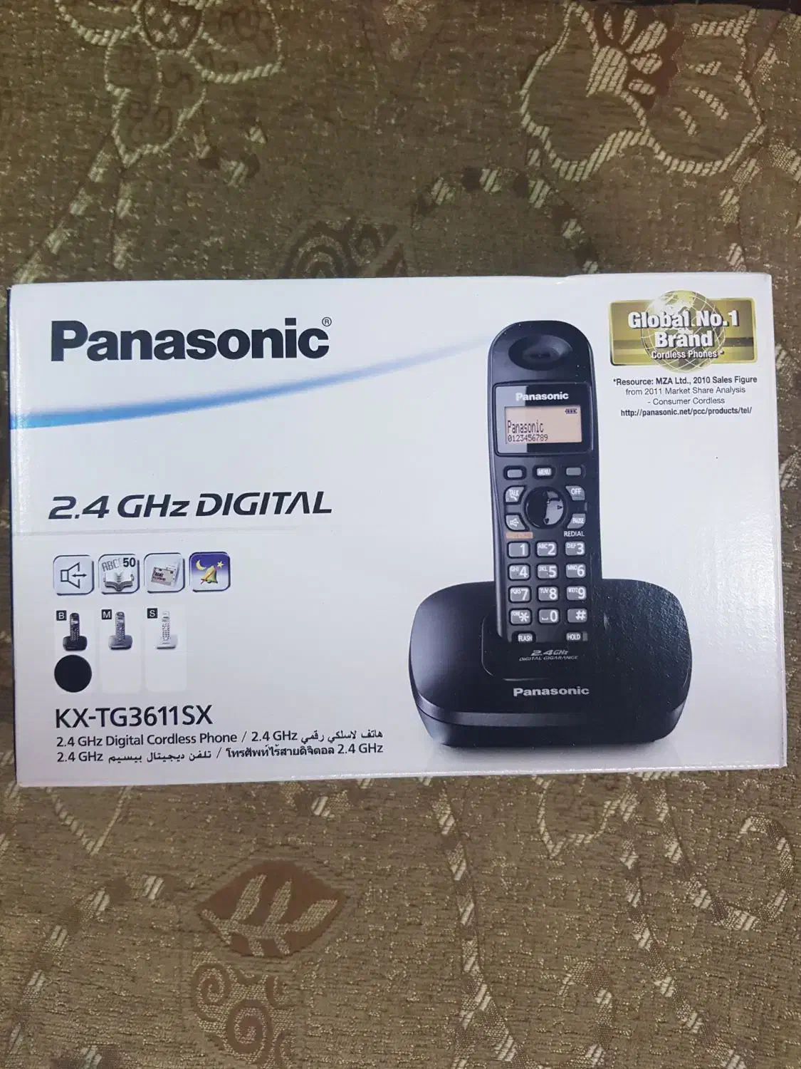 گوشی بیسیم پاناسونیک s3611 مالزی|تلفن رومیزی|اصفهان, خلجا|دیوار