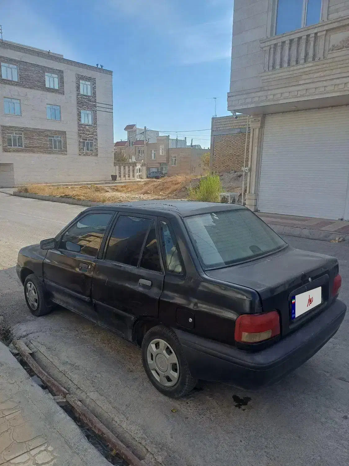 پراید مشکی مدل ۸۴ سرحال|خودرو سواری و وانت|قیدار, |دیوار