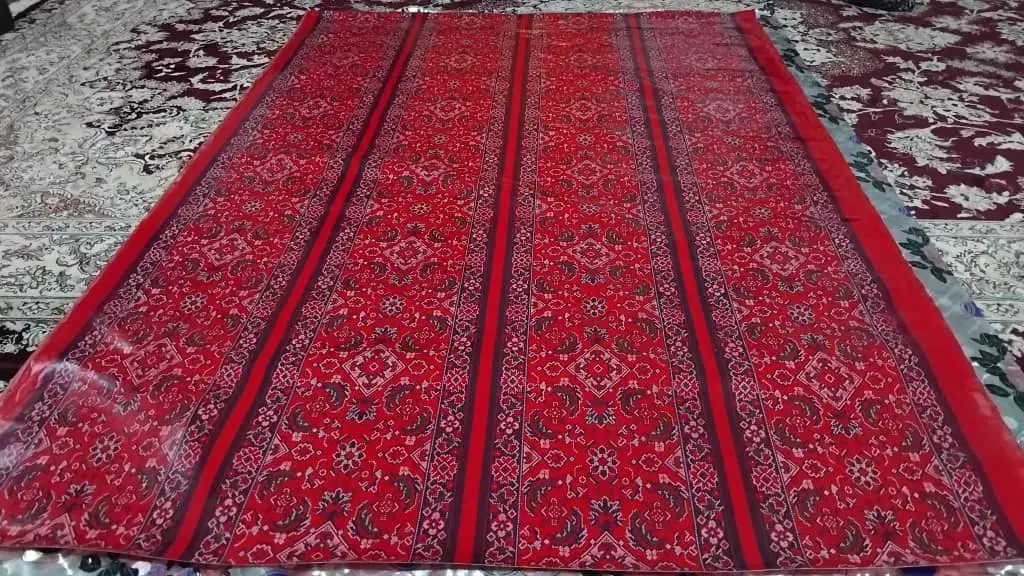 سفره قدیمی|سفره، حوله، دستمال آشپزخانه|یزد, |دیوار