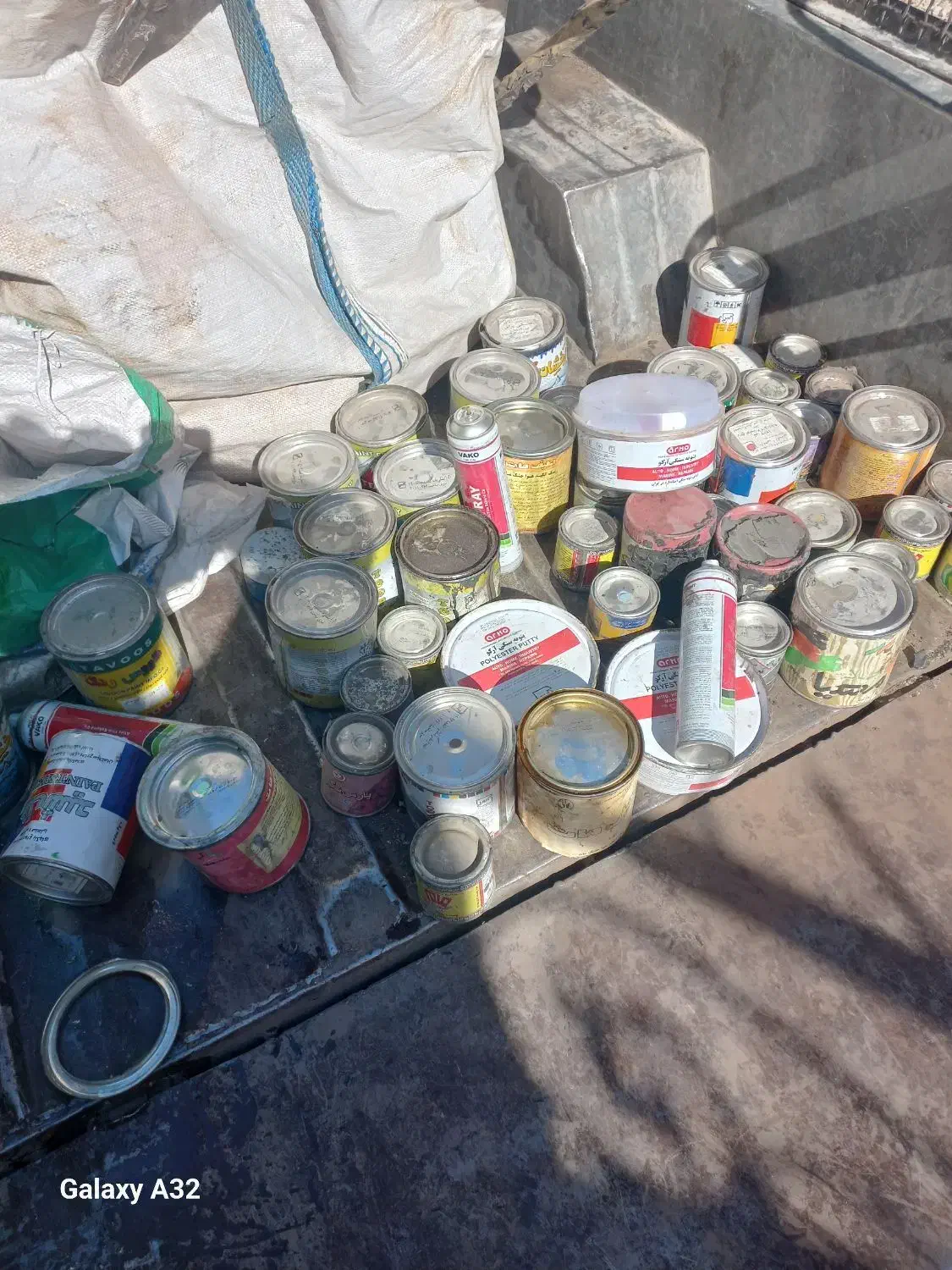 تعدادی رنگ سالم|مصالح و تجهیزات ساختمان|جهرم, |دیوار