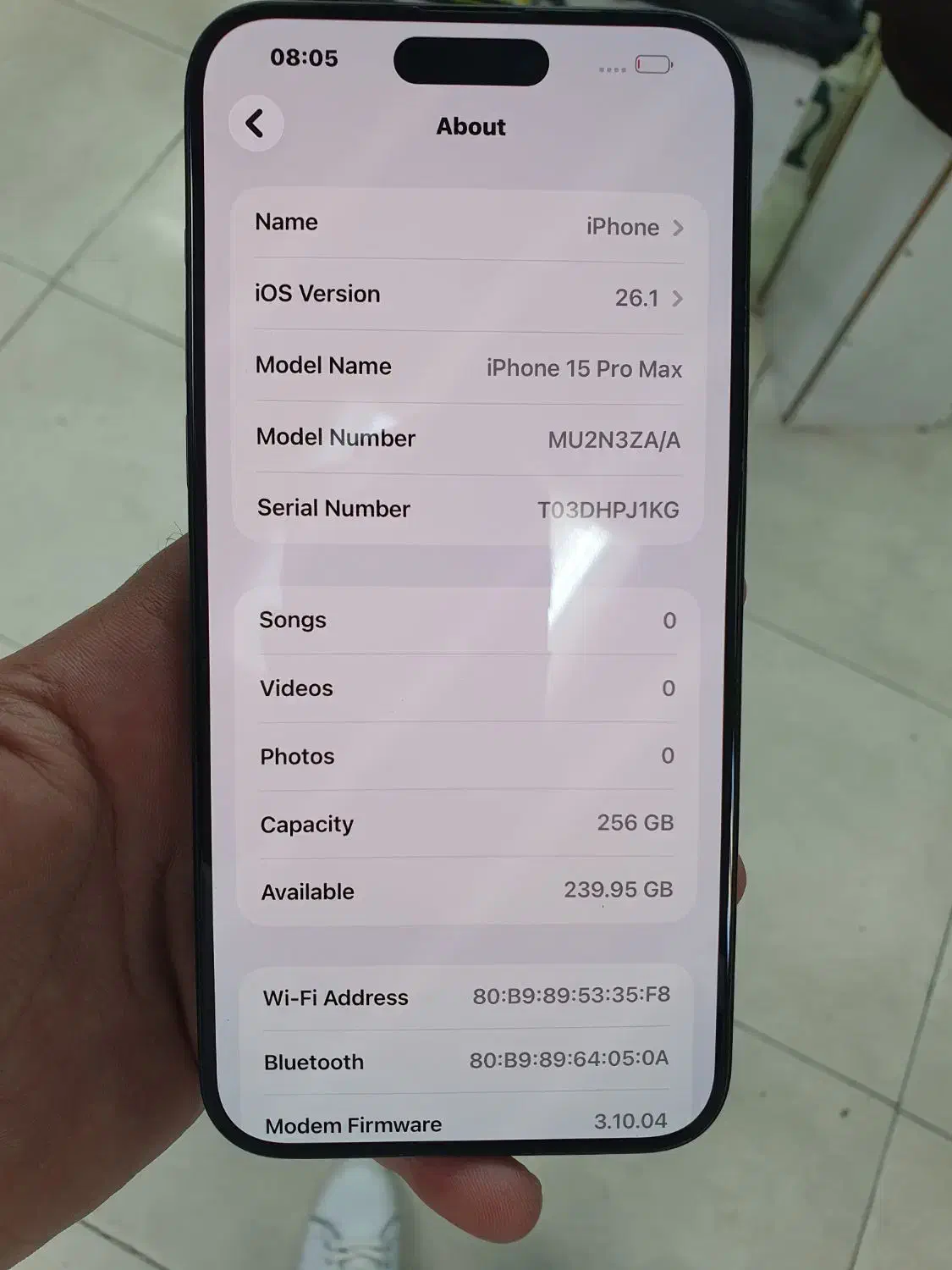 iphone 15promax|موبایل|رشت, امین الضرب|دیوار