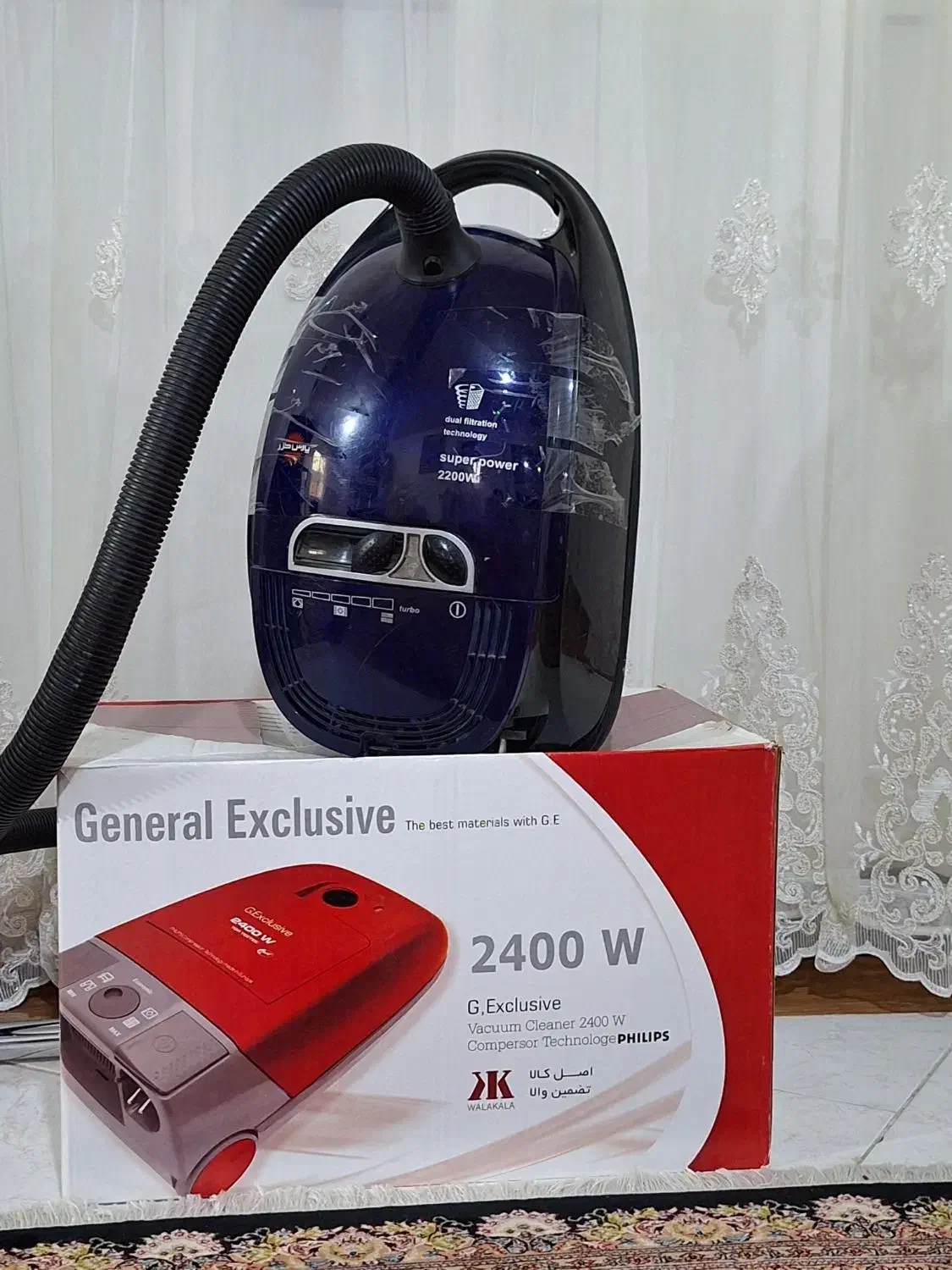 دو عدد جاروبرقی باهم ۵ تومان|جاروبرقی، جارو شارژی، بخارشو|ساری, |دیوار