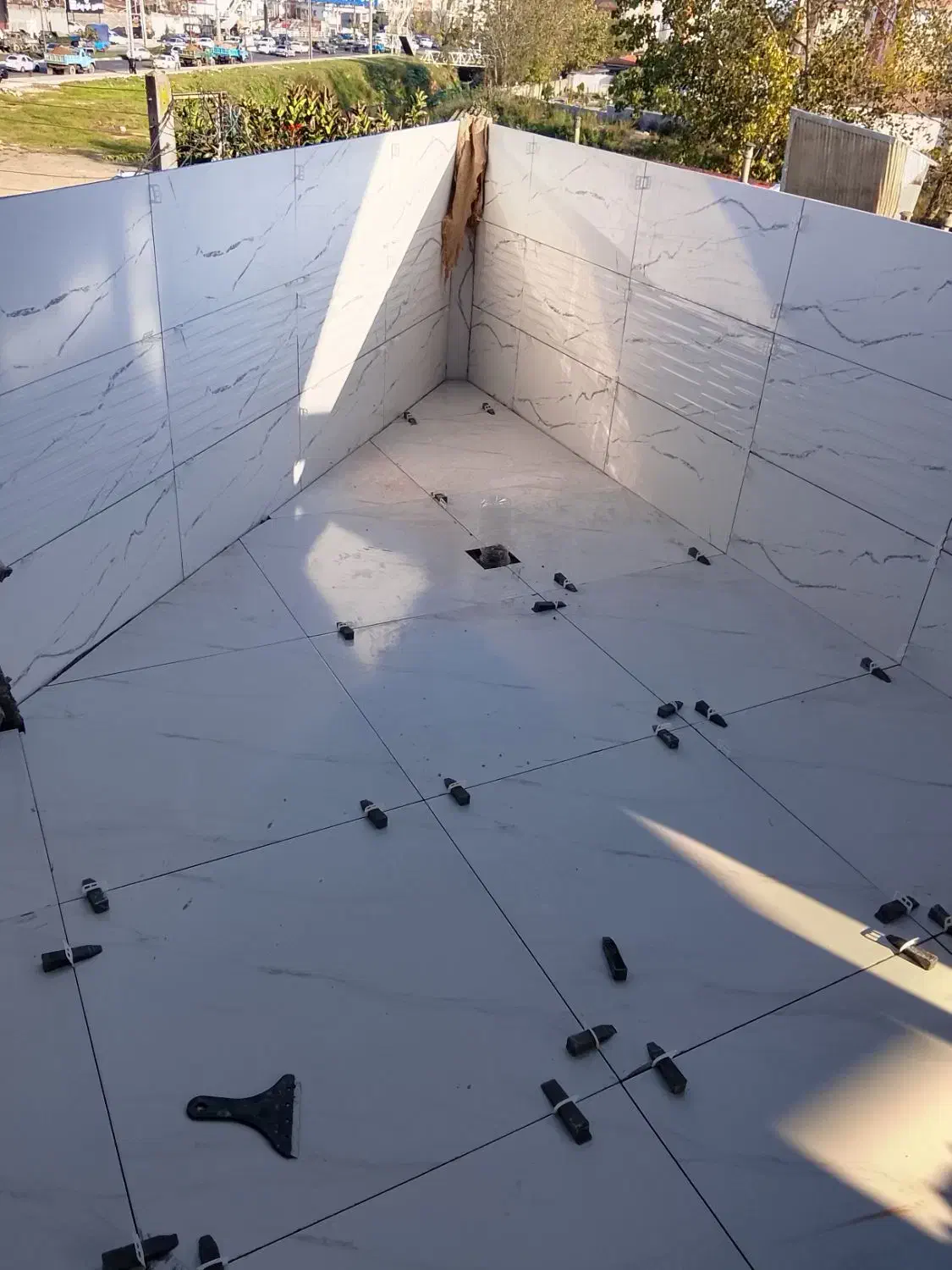 کاشی کاری و بند کشی|خدمات پیشه و مهارت|رشت, حافظ آباد|دیوار