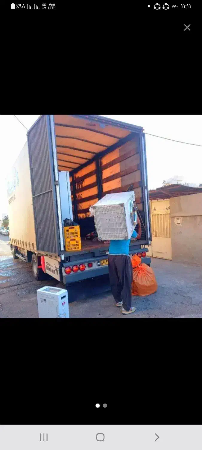 باربری اسباب کشی توسط وانت.نیسان ایسوزو باکارگر|خدمات حمل و نقل|سمنان, |دیوار