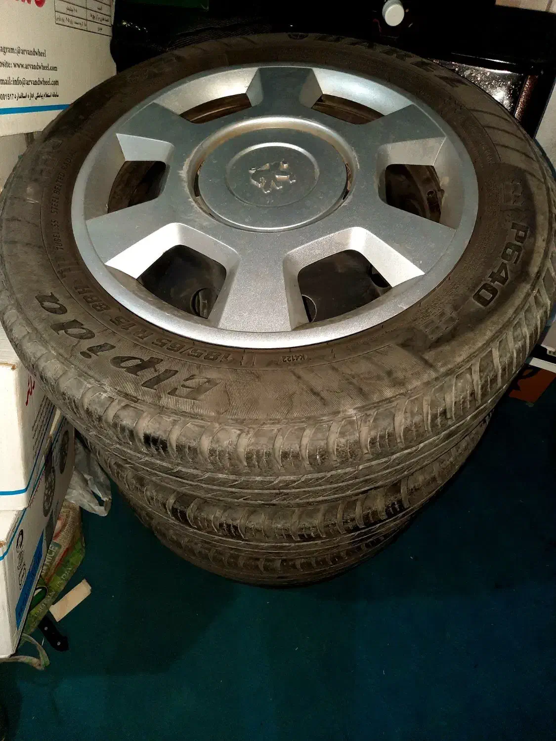 لاستیک بارزسایز 185/60/15|قطعات یدکی و لوازم جانبی|مرودشت, ژیان|دیوار