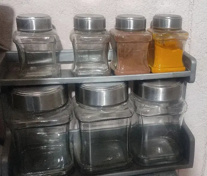 جا ادویه و جا حبوبات|ظروف نگهدارنده، پلاستیکی، یکبارمصرف|کرمانشاه, |دیوار