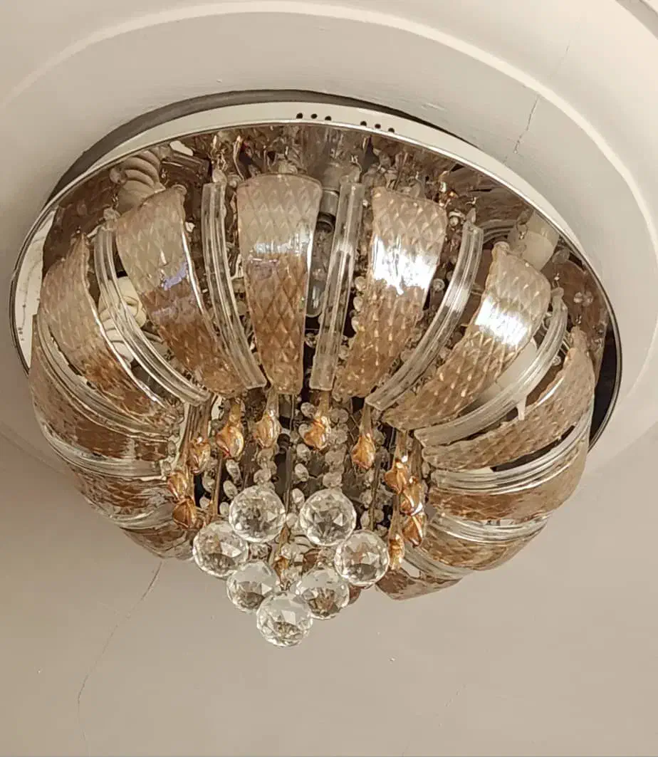 لوستر کریستال|لوستر و چراغ آویز|اردبیل, |دیوار