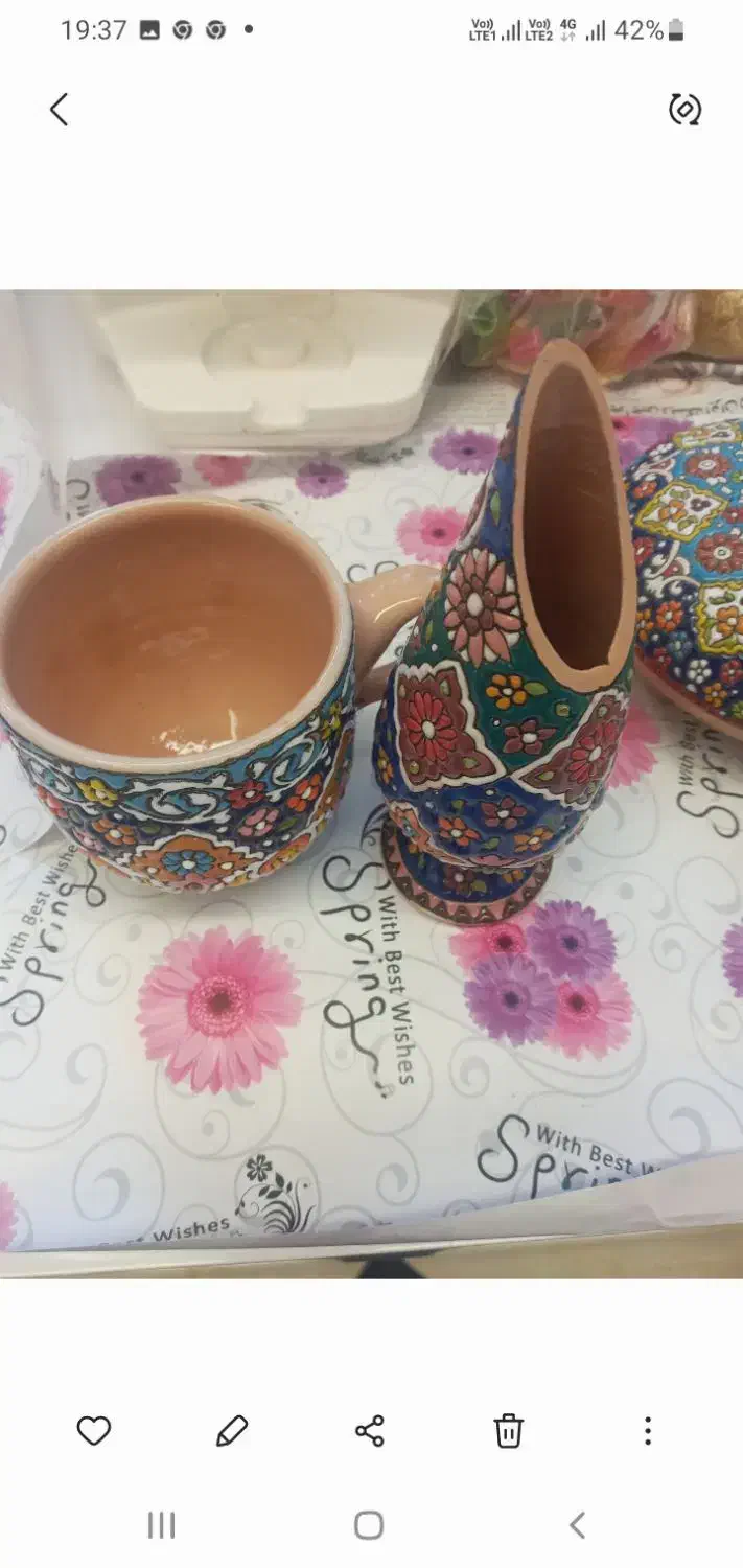 ظروف دکوری و سنتی|صنایع دستی و سایر لوازم تزئینی|قم, بلوار امین و ساحلی|دیوار