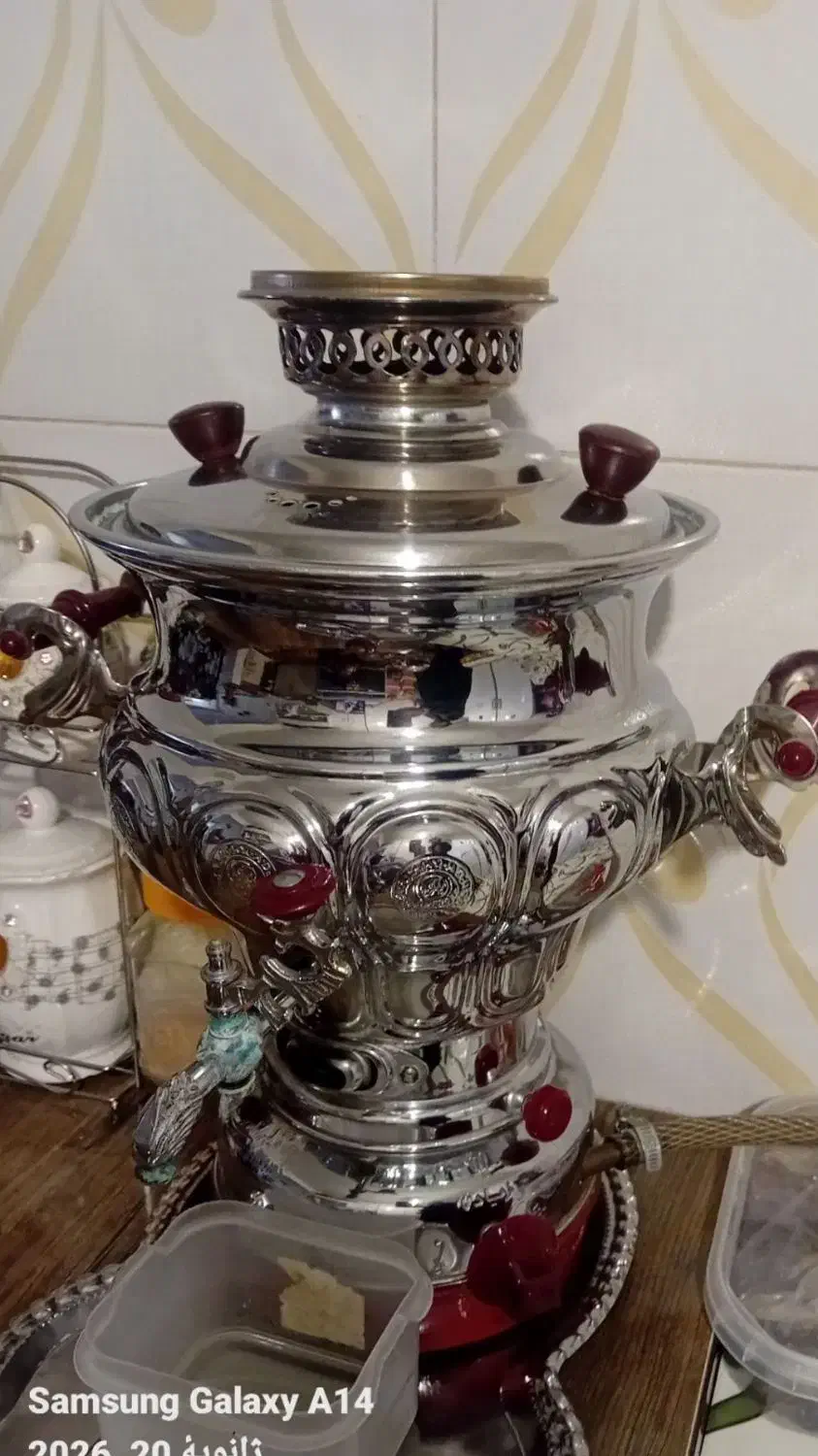 سماور۶لیتری|سماور، چای‌ساز، قهوه‌ساز|کرمانشاه, |دیوار