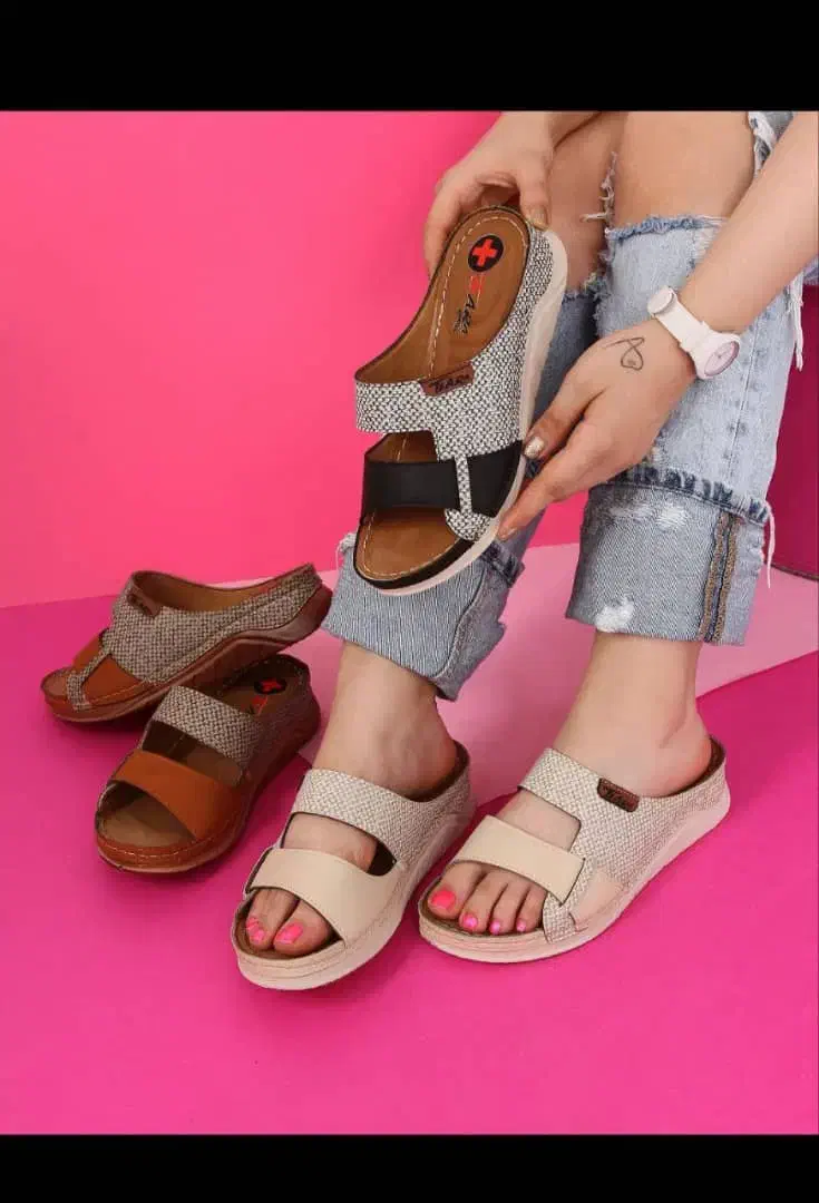 صندل زنانه|کیف، کفش، کمربند|رباط‌کریم, رباط‌کریم|دیوار