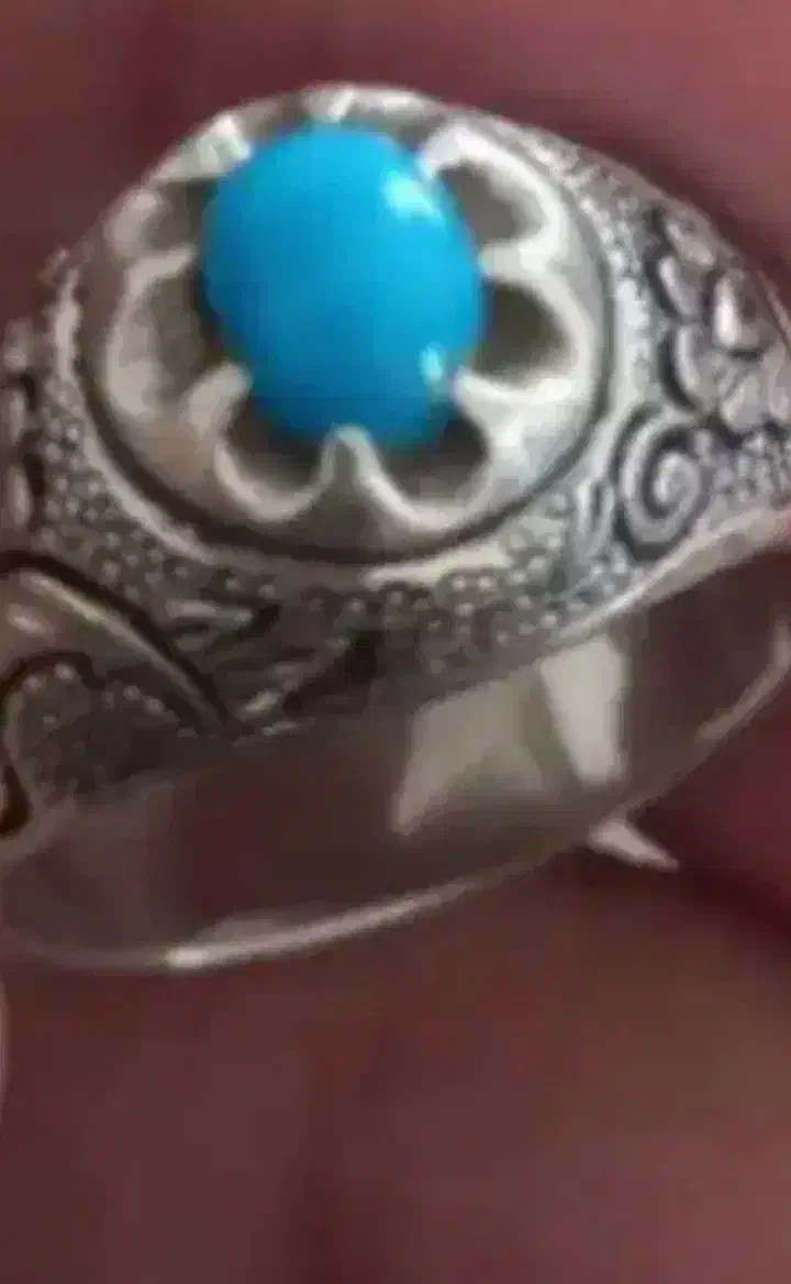 انگشتر نقره فیروزه نیشاپور اصل کار دست|جواهرات|ابهر, |دیوار