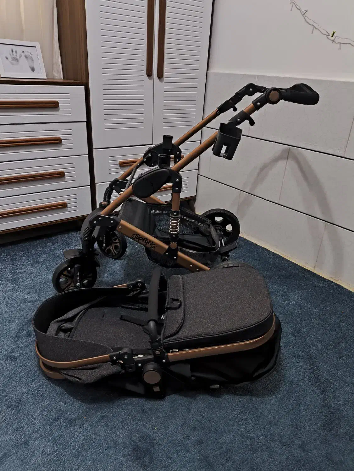 کالسکه تک اسپرینگ اسپیدا|کالسکه و لوازم جانبی|طبس, |دیوار