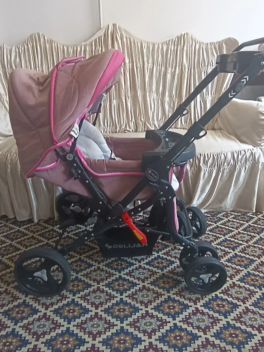 دو عدد کالسکه درحد نو|کالسکه و لوازم جانبی|بناب, |دیوار