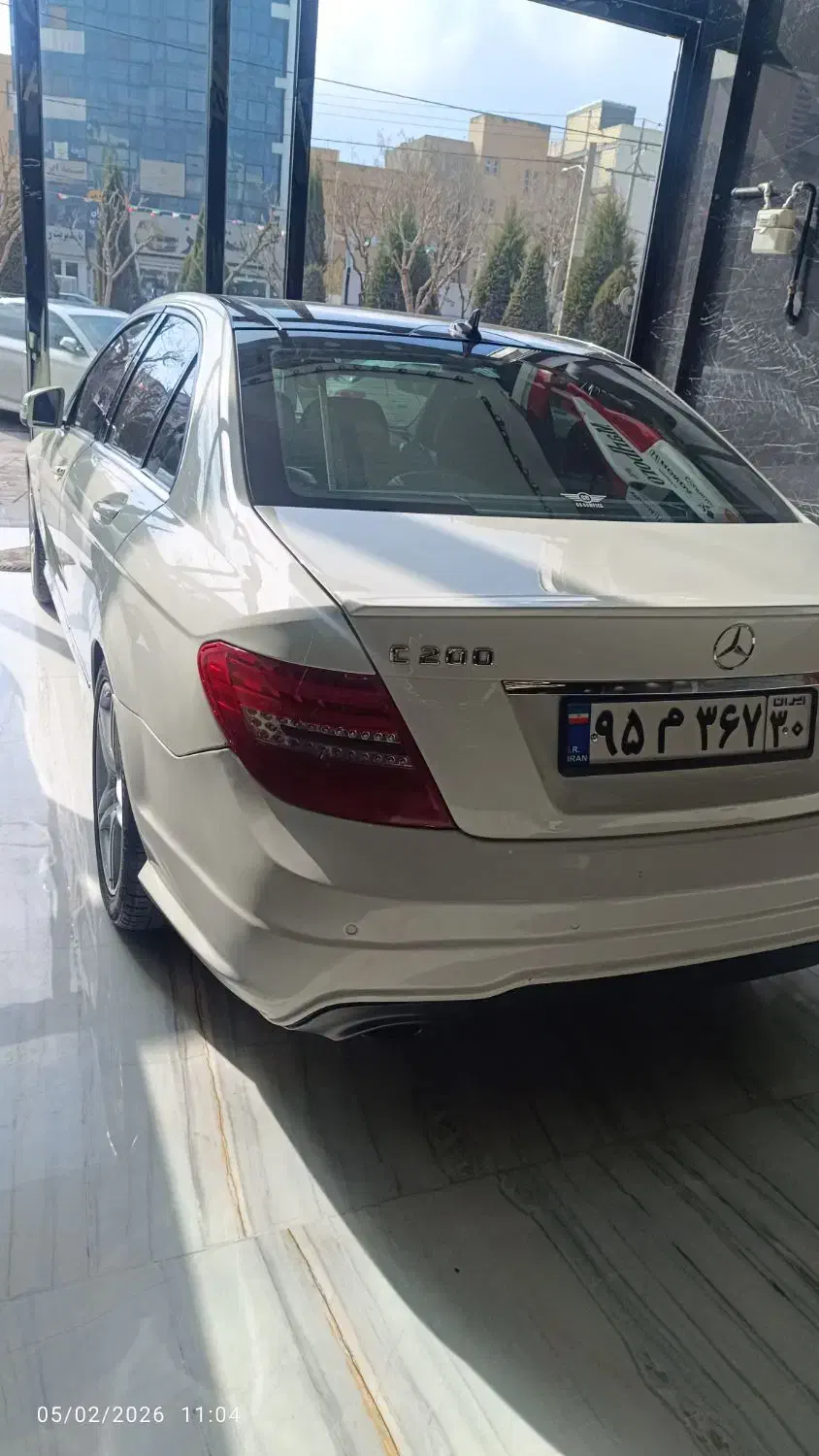 بنز c200 مدل ۲۰۱۲ سفید بیرنگ|خودرو سواری و وانت|کرج, مهرویلا شمالی|دیوار