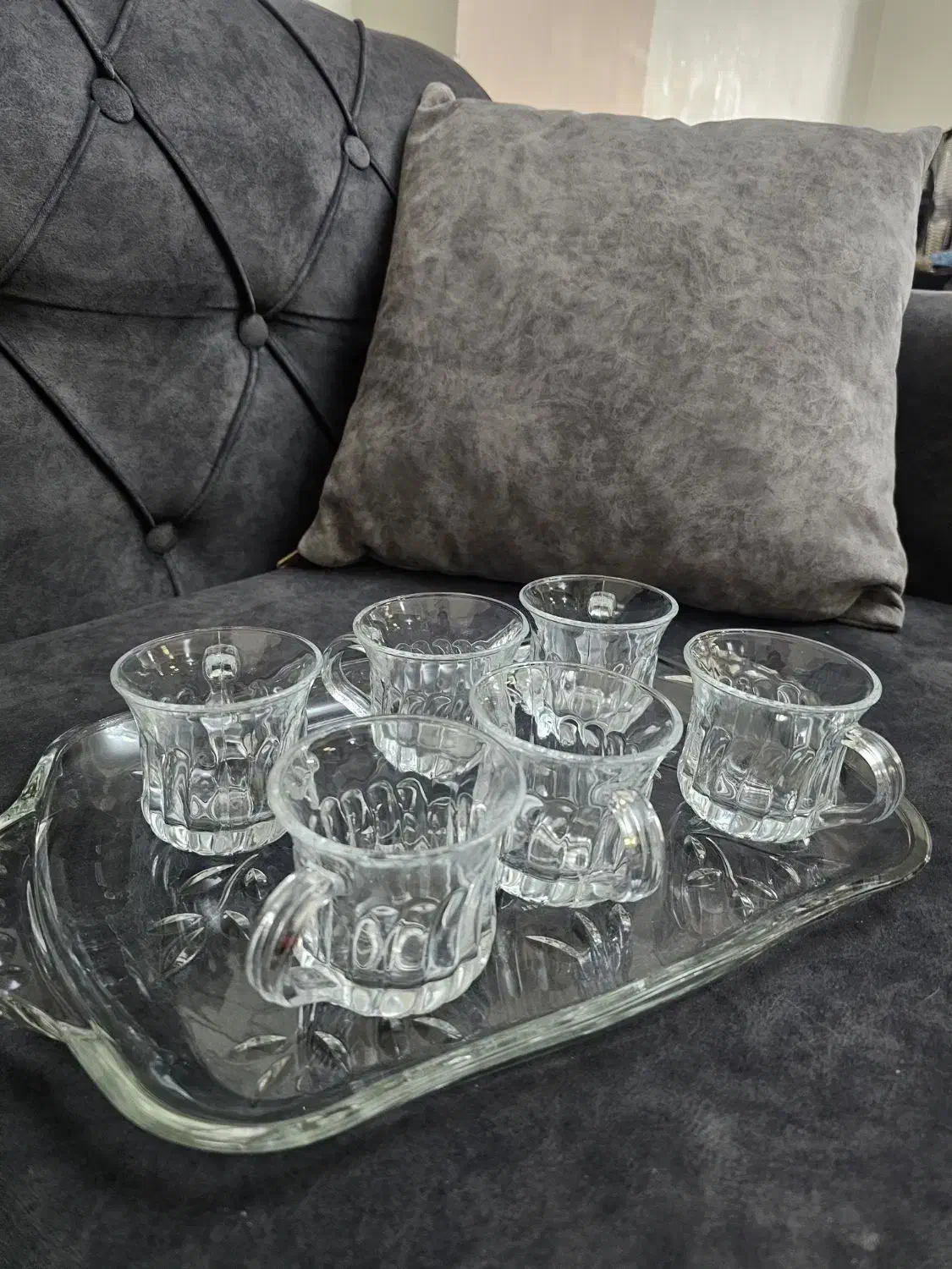 فنجان کریستال|کلکسیون اشیاء عتیقه|تهران, شهرک مخابرات|دیوار