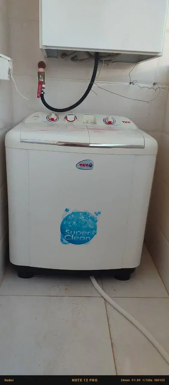 فروش ماشین لباس شویی دوقلو|ماشین لباسشویی و خشککن لباس|کازرون, |دیوار