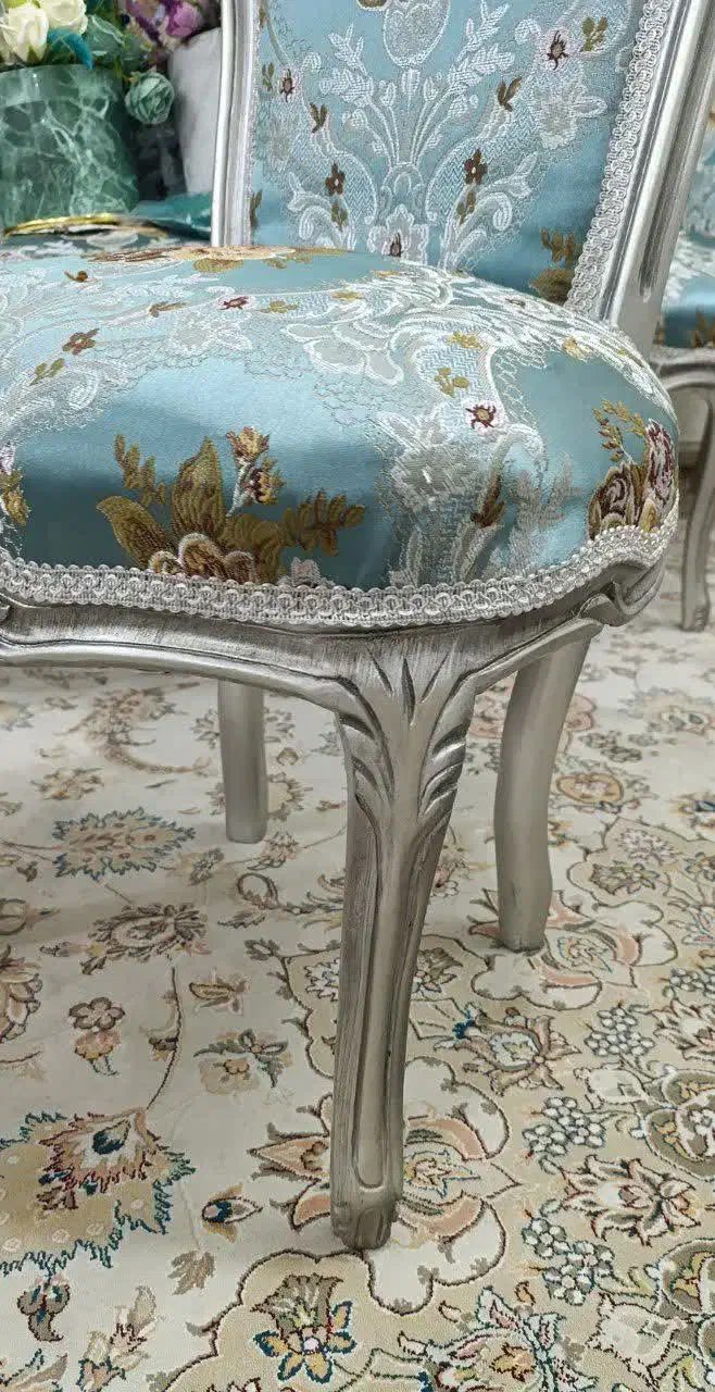 ۶ عدد مبل میزبان یا صندلی میز ناهار خوری|میز و صندلی غذاخوری|قم, چهل درخت|دیوار