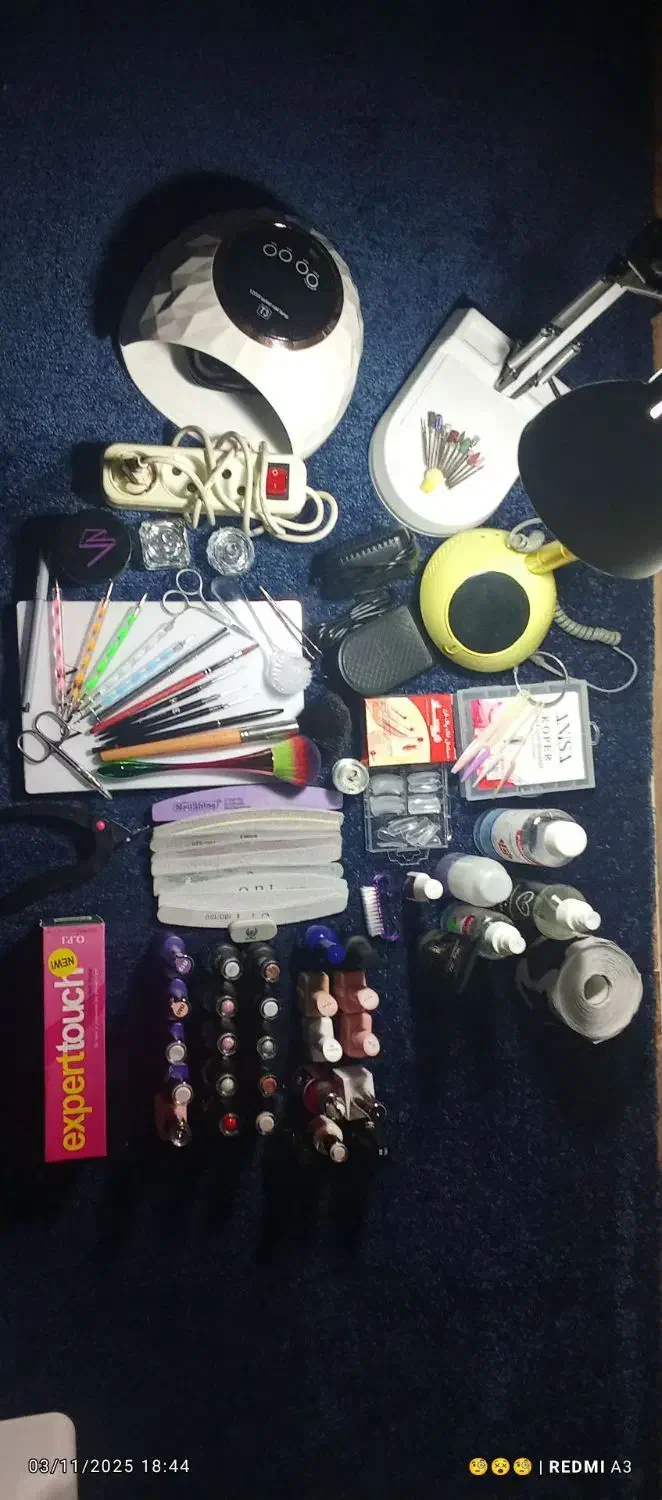 وسایل کاشت ناخن|آرایشگاه و سالنهای زیبایی|قشم, |دیوار