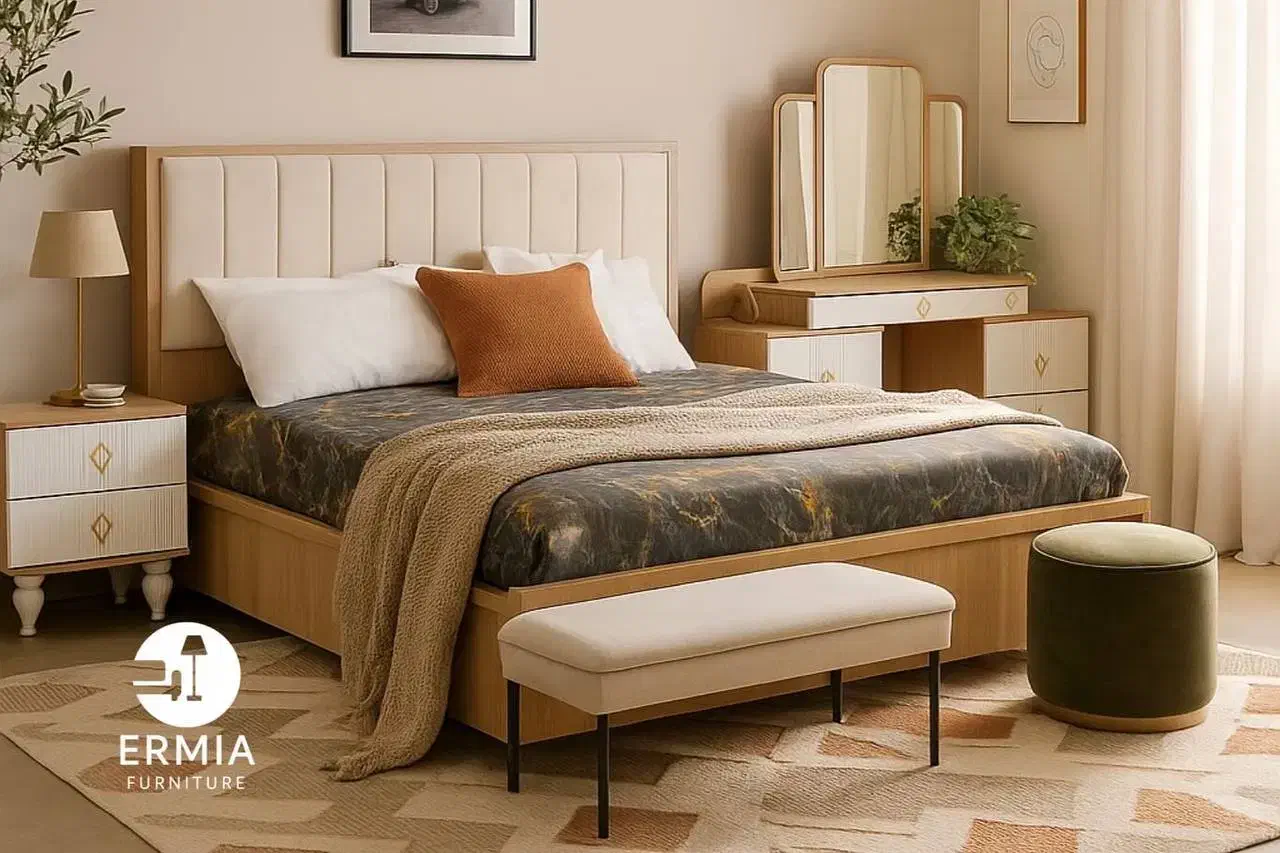 سرویس خواب رولکس مدل گیلدا|تخت و سرویس خواب|اردبیل, |دیوار