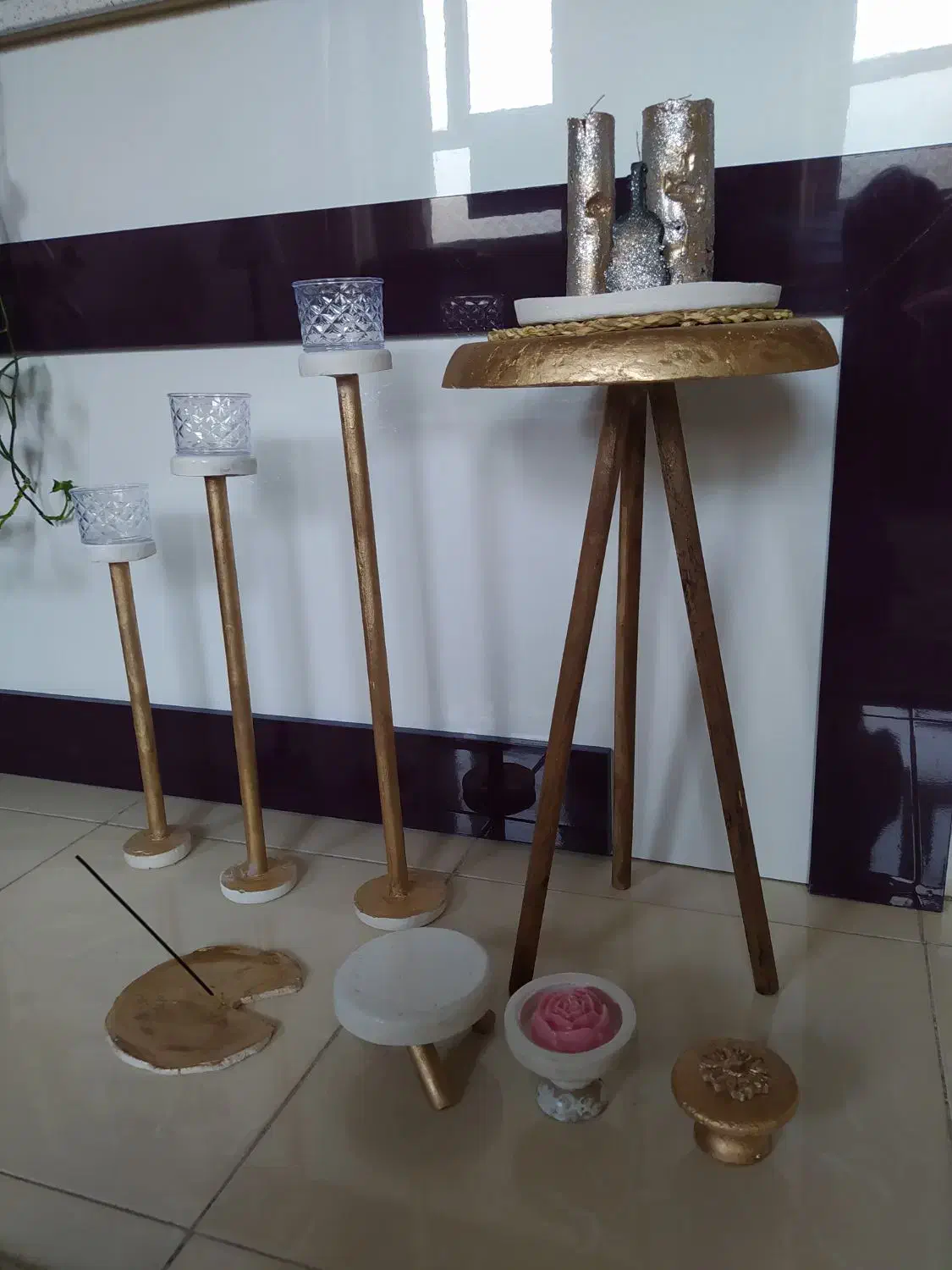 میز کنار سالنی  ودکوری|صنایع دستی و سایر لوازم تزئینی|تبریز, |دیوار