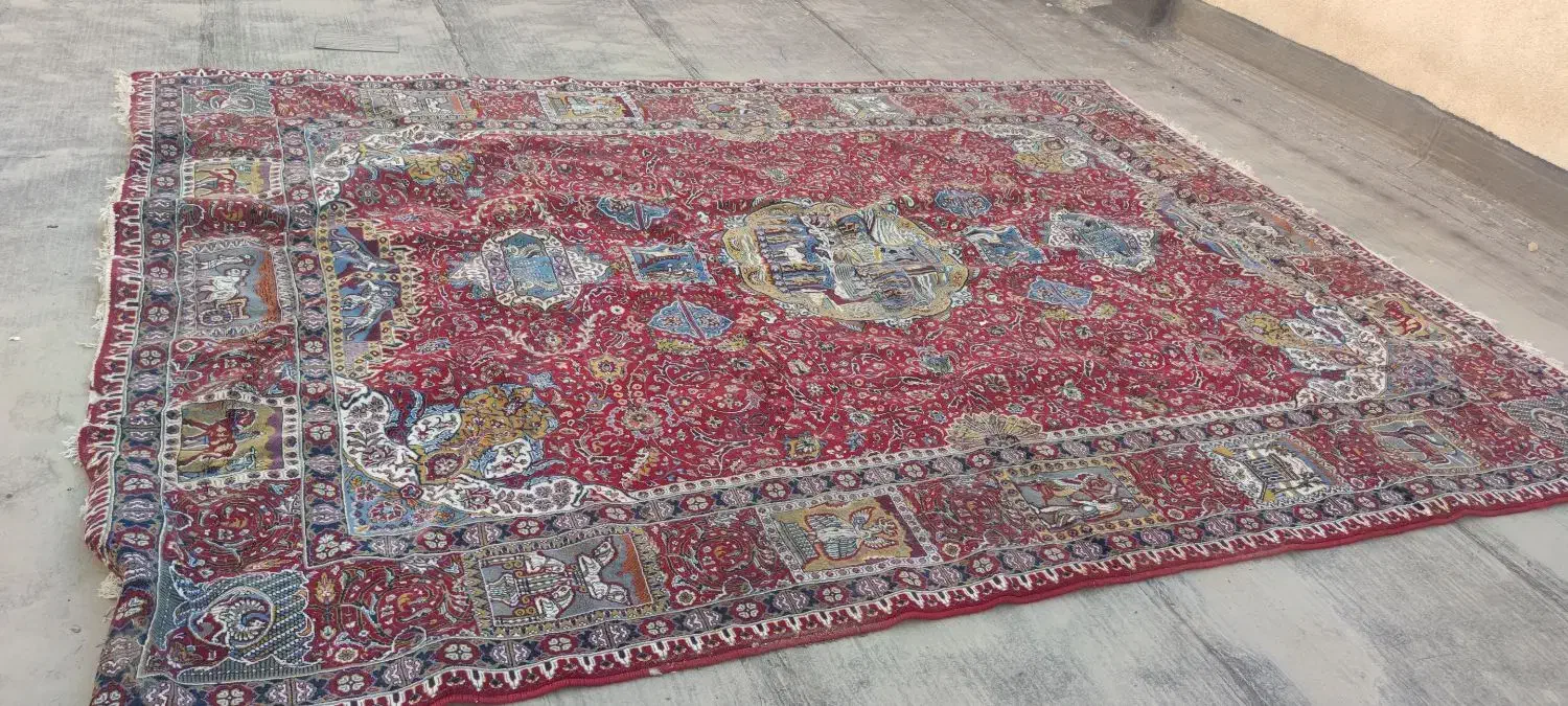 فرش ۱۲ متری|فرش|سمنان, |دیوار