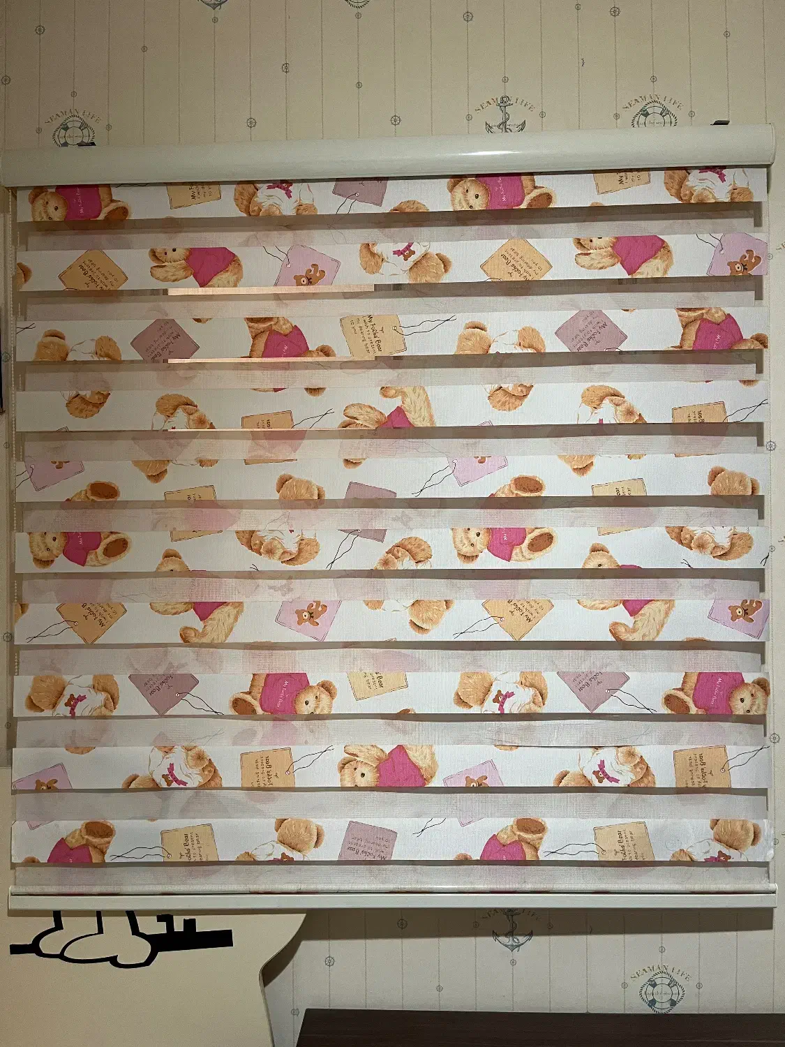 پرده زبرا|پرده، رانر، رومیزی|رشت, شهرک شهید مفتح|دیوار