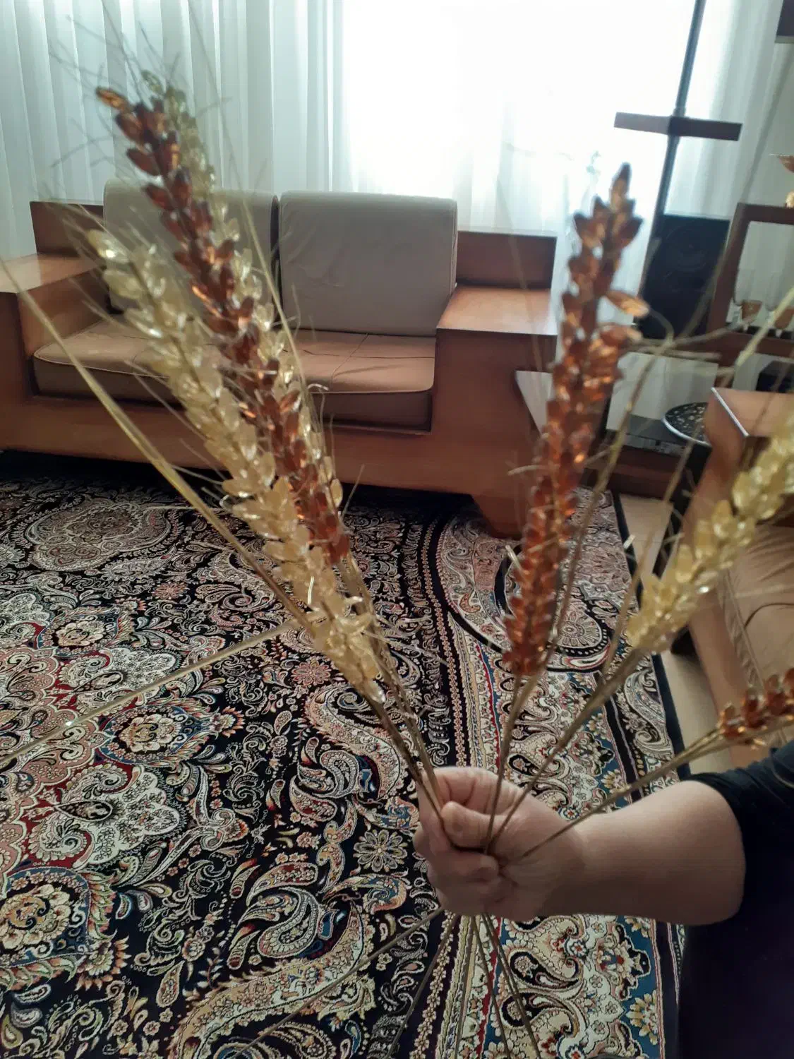 گل گندمی|گل مصنوعی|ملایر, |دیوار