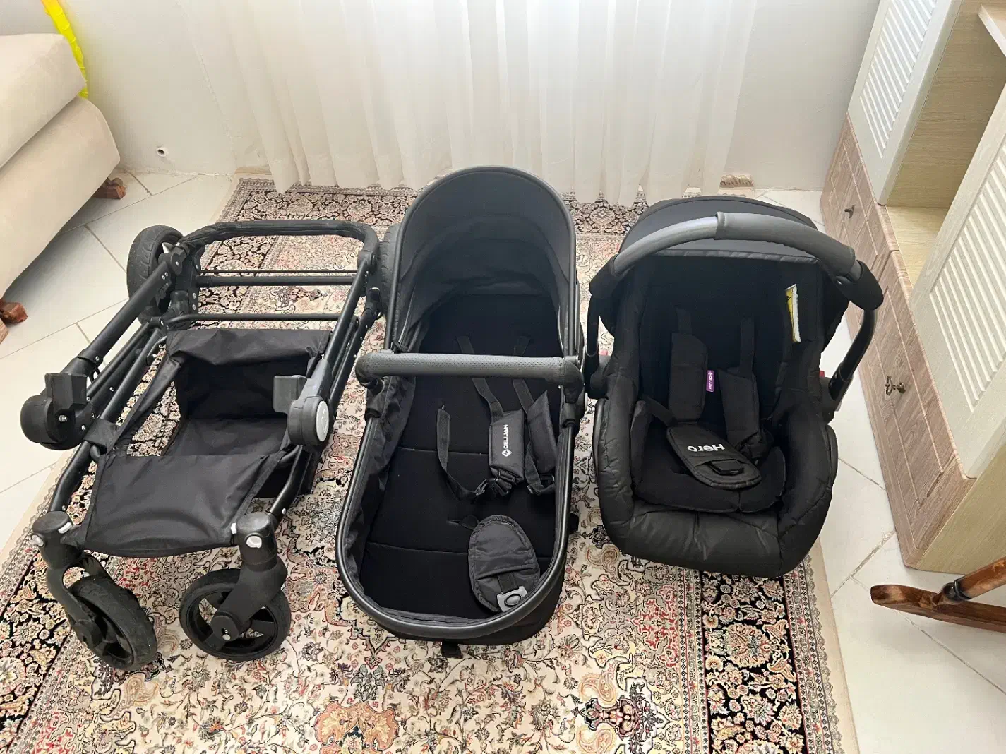 کالسکه و کریر|کالسکه و لوازم جانبی|نیشابور, گمنام غربی|دیوار