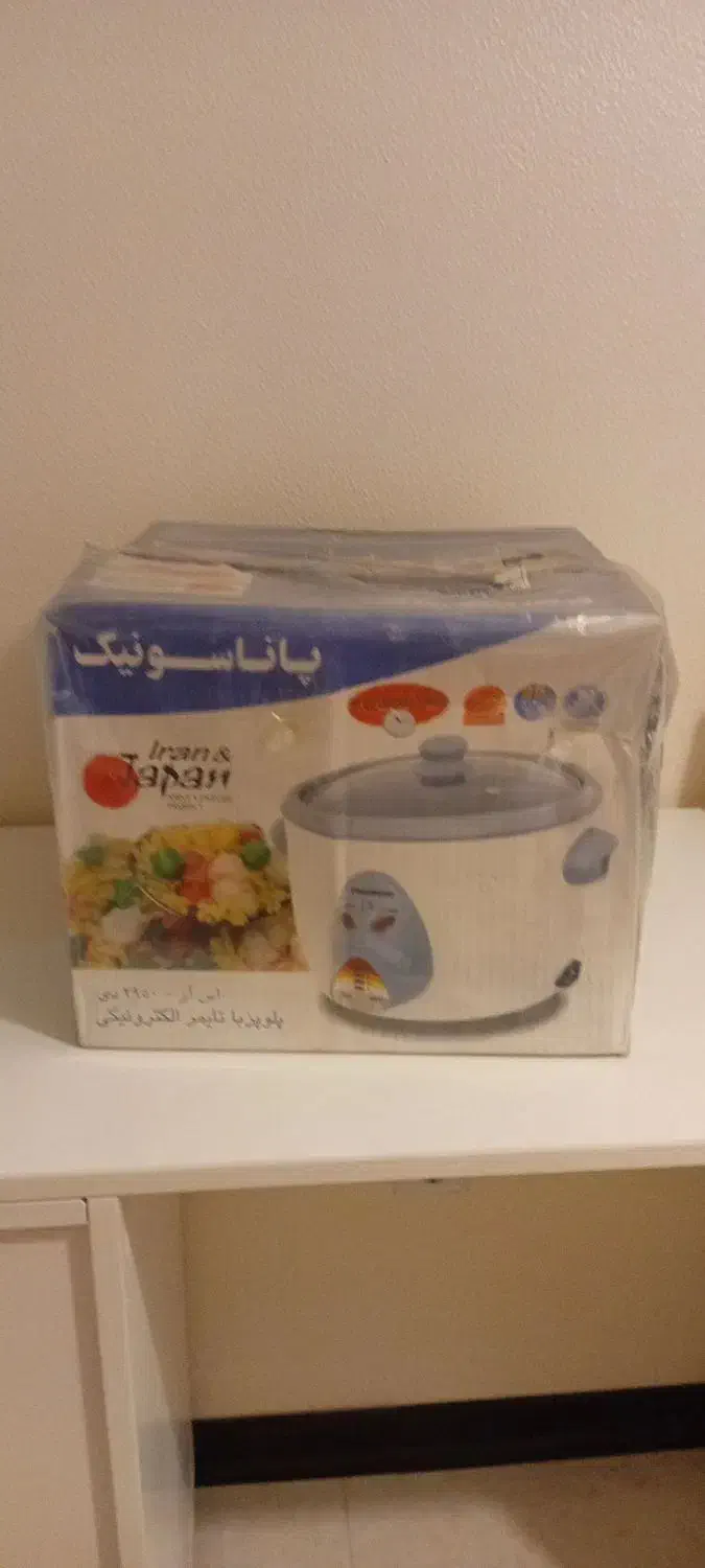 پلوپز پاناسونیک 10 نفره آکبند|اجاق گاز و لوازم برقی پختوپز|شاهینشهر, طالقانی|دیوار