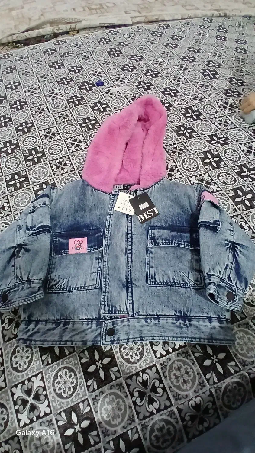 کاپشن جین دخترانه نو نو هستش|کفش و لباس بچه|چهاردانگه (تهران), |دیوار