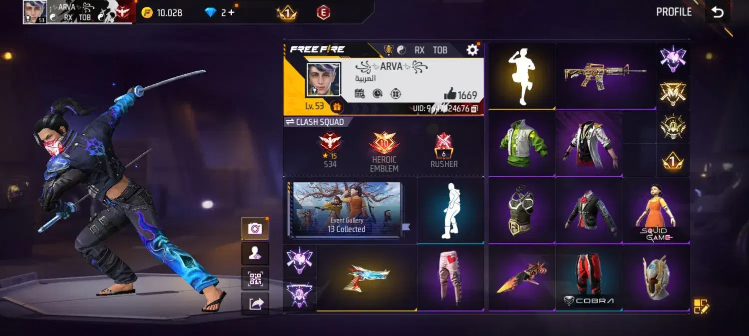 اکانت فری فایر|کنسول، بازی ویدئویی و آنلاین|پاکدشت, پاکدشت (مامازند)|دیوار