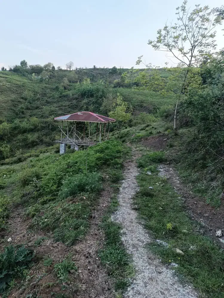 500متر زمین باغی و کلبه جنگلی|فروش زمین و ملک کلنگی|اطاقور, |دیوار