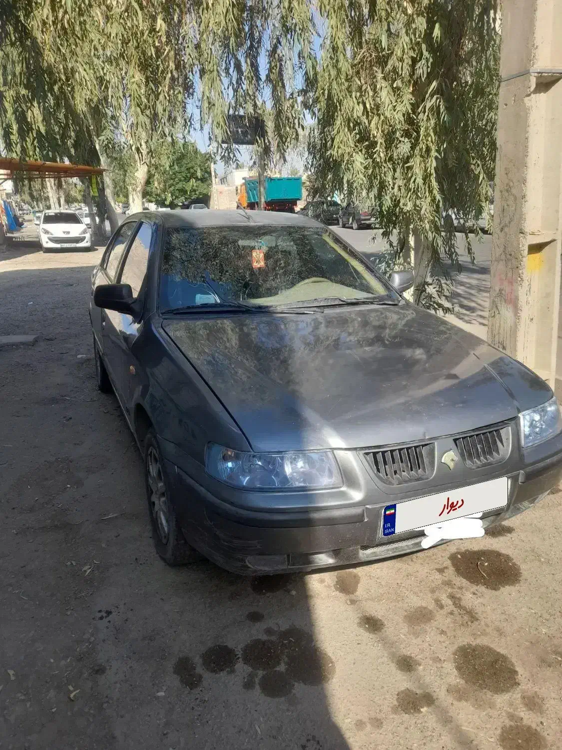 سمند ۸۶دوگانه دور رنگ تمیز شاسی پلمپ|خودرو سواری و وانت|جیرفت, |دیوار