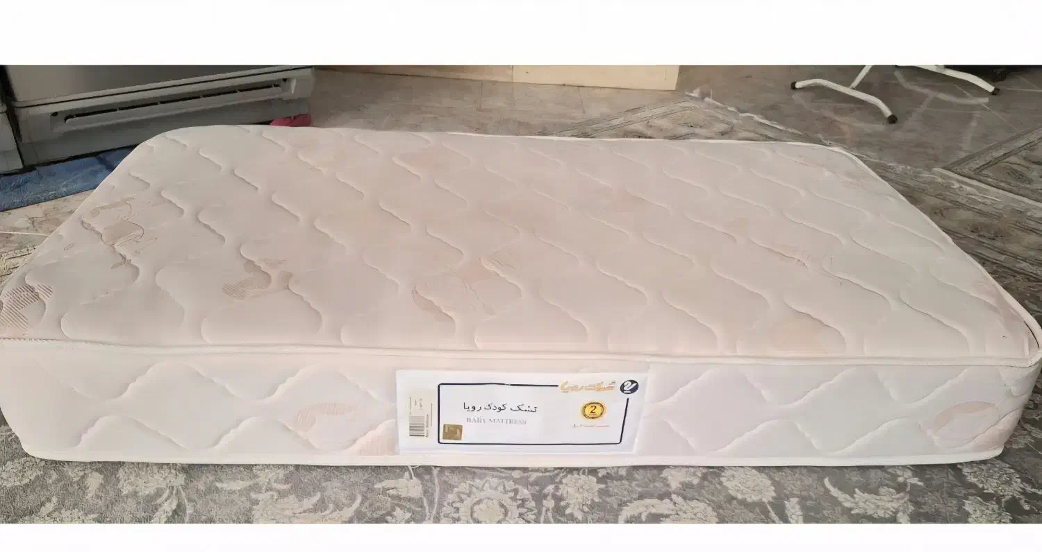 تشک خوشخواب کودک برند رویا تخفیف خورد|تخت و صندلی بچه|محلات, |دیوار