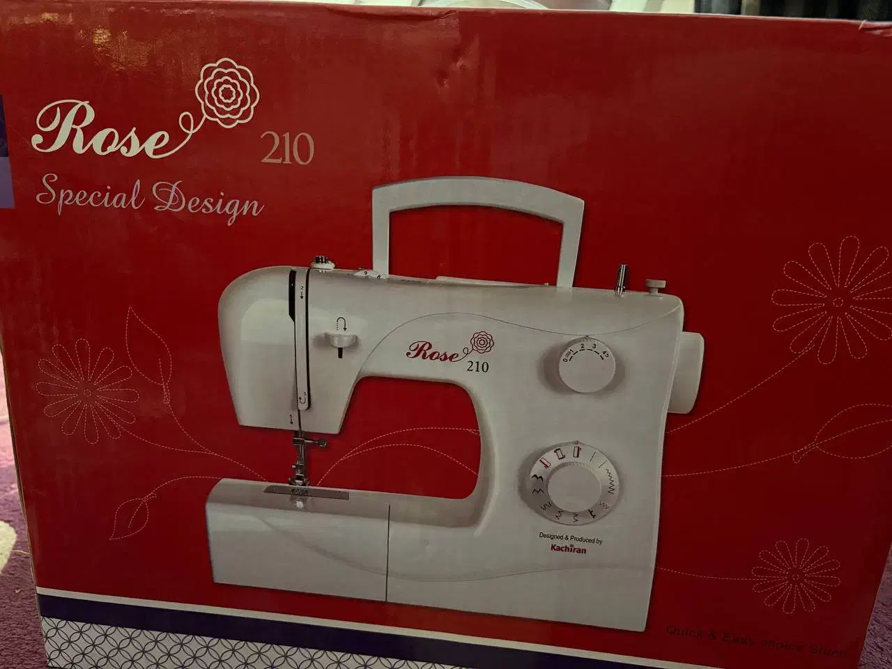 چرخ خیاطی کاچیران مدل رُز|چرخ خیاطی و ریسندگی|پیشوا, |دیوار