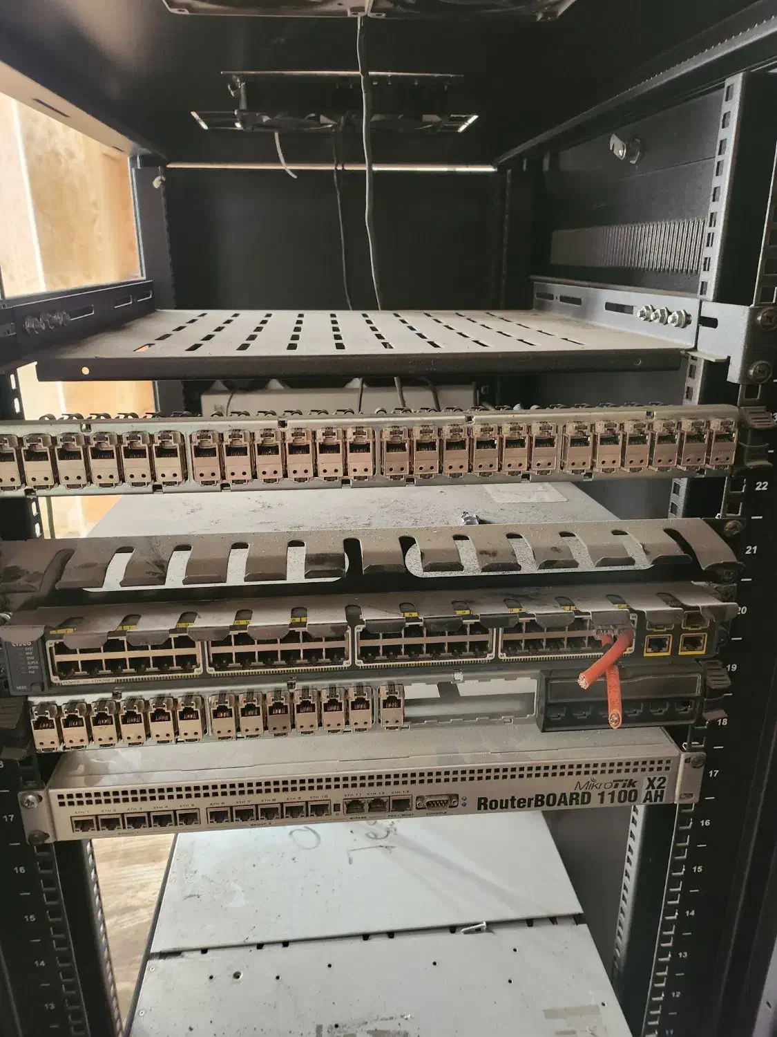 رک ایستاده بزرگ|مودم و تجهیزات شبکه|تهران, درختی|دیوار