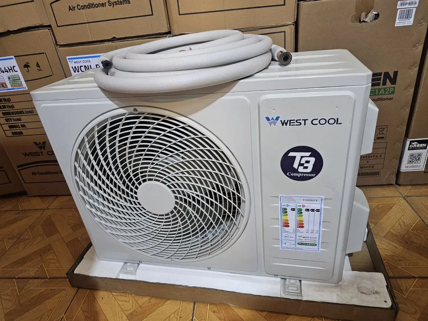 فروش کولر گازی وستن westn اقساطی با گارانتی|کولر گازی و فن‌کوئل|تبریز, |دیوار