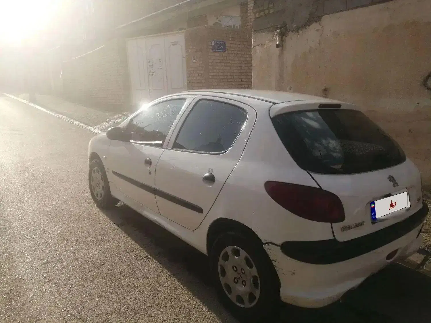 پژو 206 تیپ 5مدل 94|خودرو سواری و وانت|شیراز, شاپورجان|دیوار