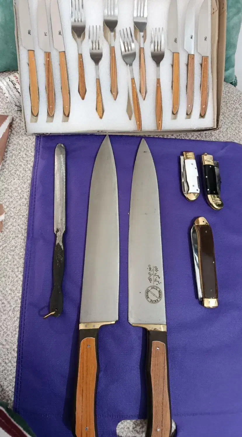 چاقوی زنجان اصل و جنس خوب|کلکسیون اشیاء عتیقه|چهارباغ, |دیوار