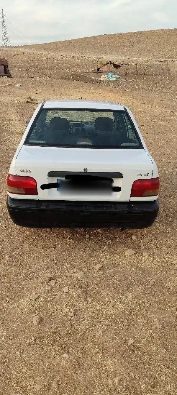 پرایدسفیدرنگ|خودرو سواری و وانت|کرمانشاه, |دیوار