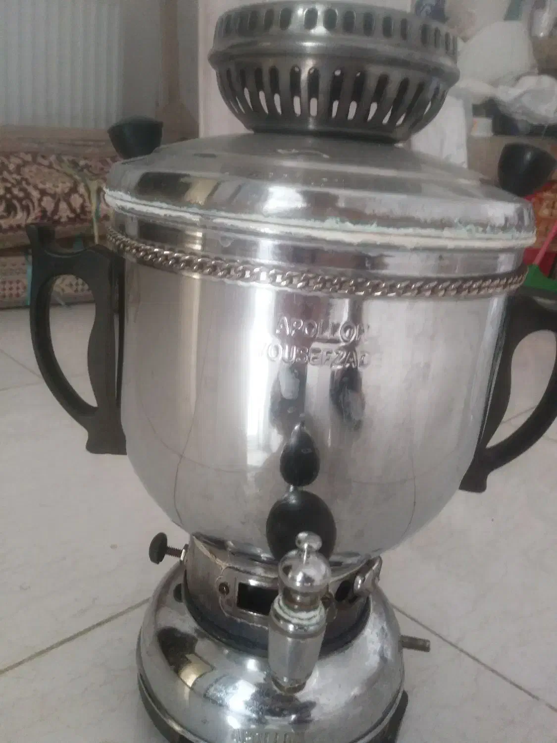 سماور گازی اپولون|سماور، چای‌ساز، قهوه‌ساز|محلات, |دیوار