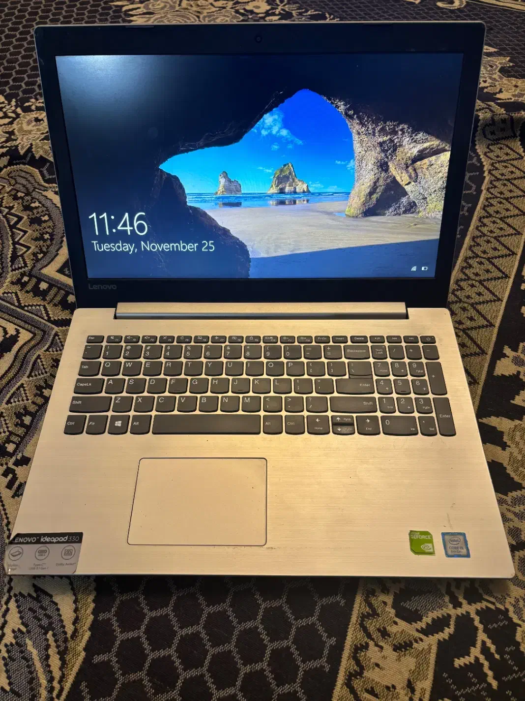 لپ تاپ Lenovo ideapad 330|رایانه همراه|اصفهان, باغ گلها|دیوار