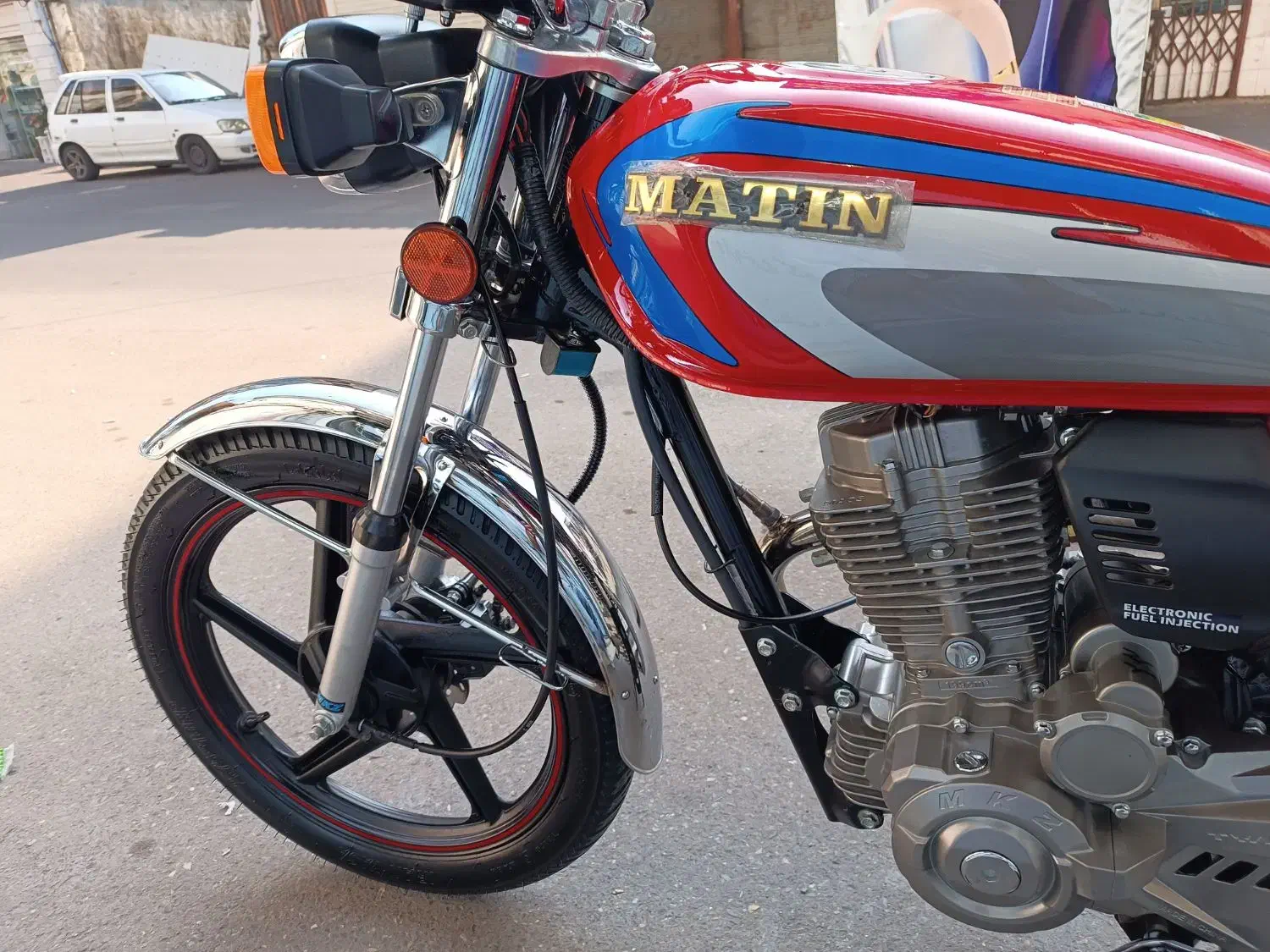 هندا 200 متین در حد خشک|موتورسیکلت|رشت, معلولین|دیوار