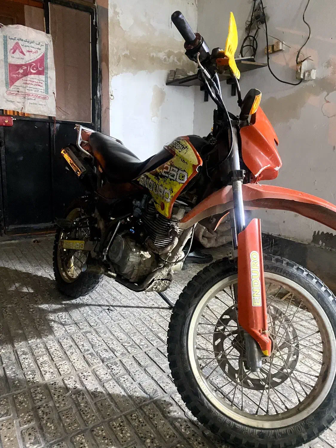 موتور رادیسون گلد200|موتورسیکلت|جلین, |دیوار