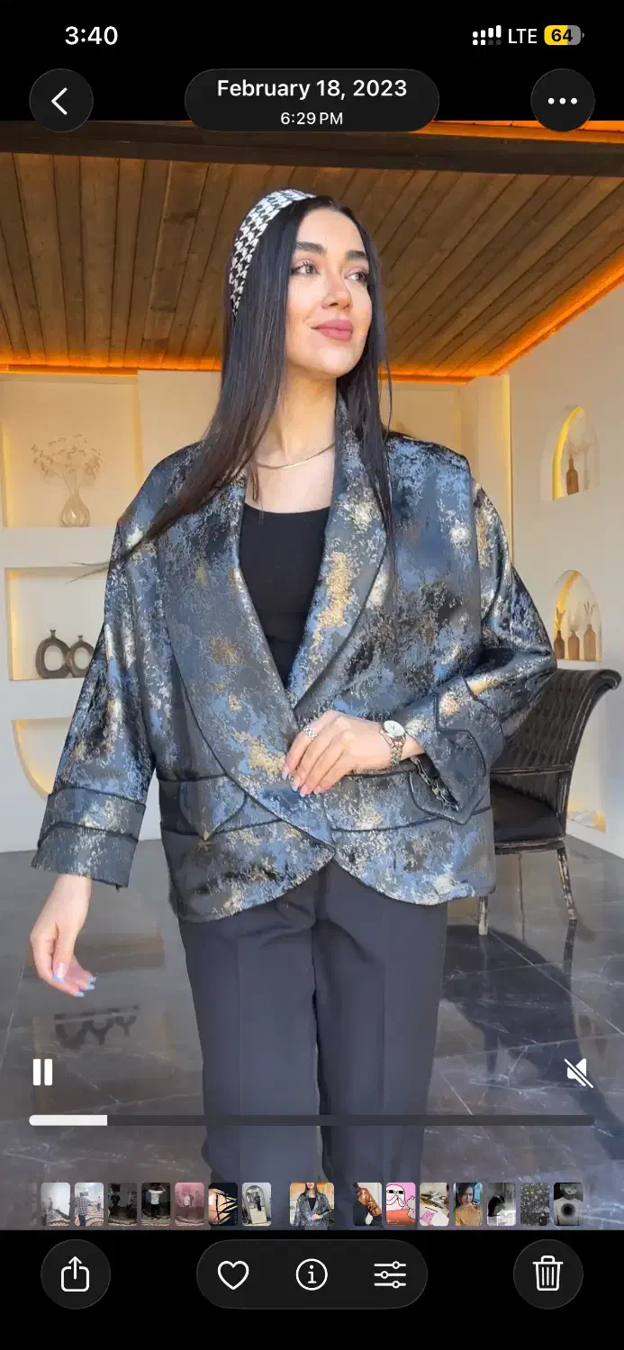 مانتو ژاکارد مجلسی|لباس|رشت, بازار|دیوار