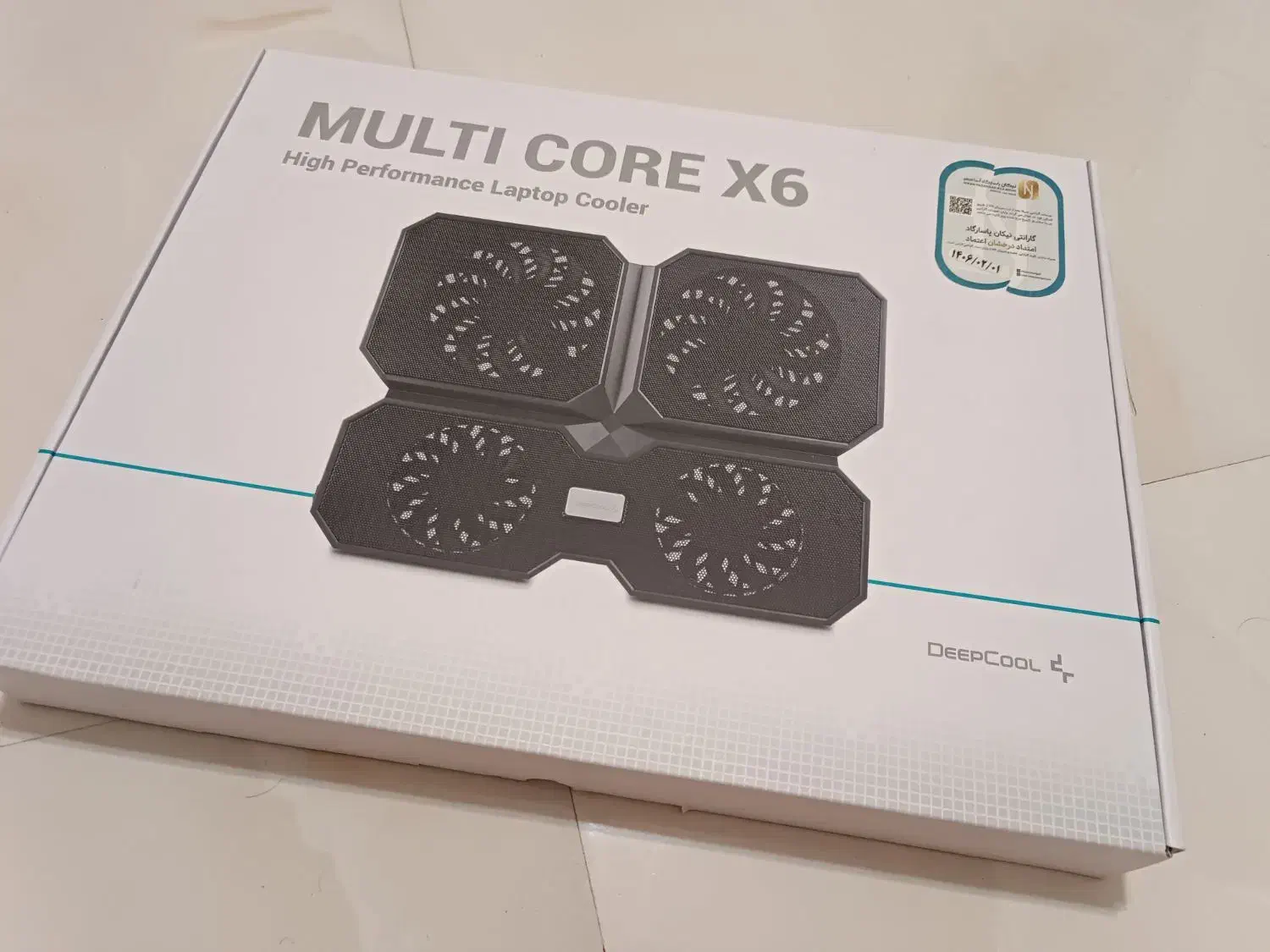 کولپد ، خنک کننده لپ تاب deepcool multicore x6|قطعات و لوازم جانبی رایانه|همدان, |دیوار