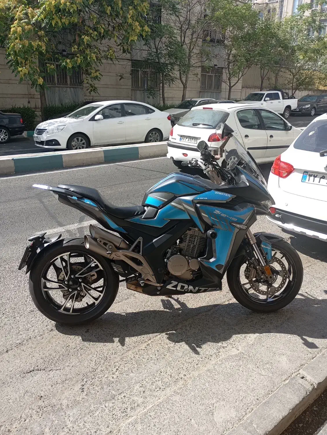زونتس Z4X مدل ۱۴۰۰ خیلی کم کار|موتورسیکلت|تهران, ستارخان|دیوار