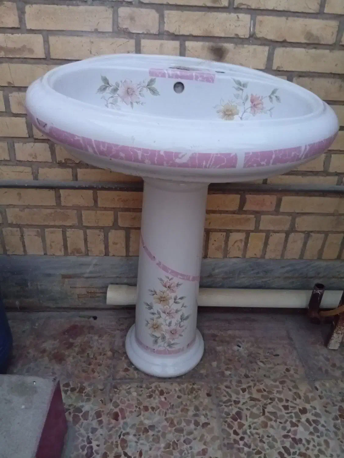 روشویی بزرگ همراه با شیر اهرمی تک ۱۲۰۰|لوازم سرویس بهداشتی|ایذه, |دیوار