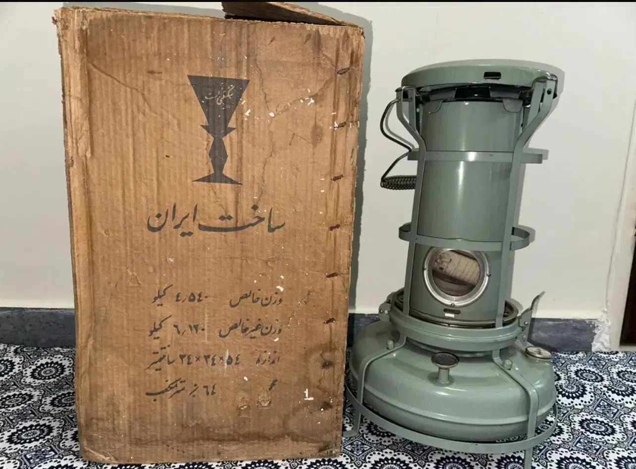 چراغ نفتی اکبند علائدین والور بخاری قدیمی عتیقه|بخاری، هیتر، شومینه|قزوین, |دیوار